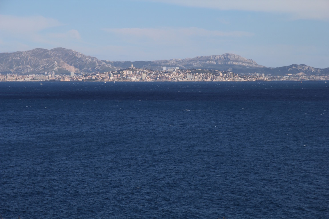 Marseille Seen From Niolon
